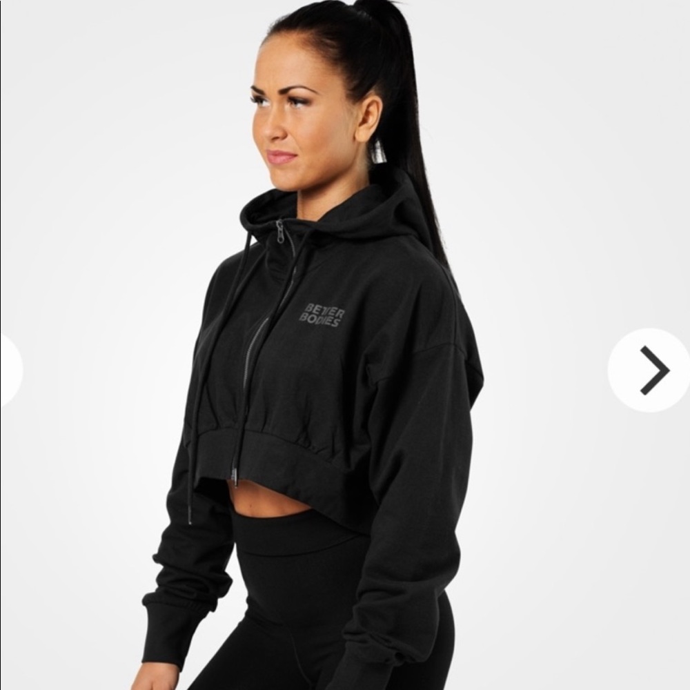 Better Bodies Astoria Cropped Hoodie